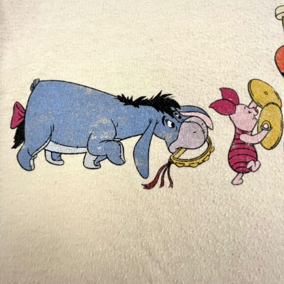 Disney's Winnie The Pooh Marching Band Tshirt Adult XS Pooh Tigger Piglet Eeyore - Picture 3 of 8
